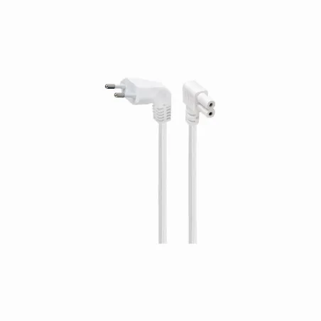Gembird CABLE POWER EU 2.5M ANGLED/PC-184L-VDE-2.5M-W GEMBIRD