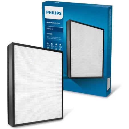 Philips NanoProtect HEPA filter FY3433/10 Captures 99.97% of particles / FY3433/10