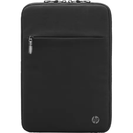 HP Business 14.1 Laptop Sleeve, RFID & Bluetooth tracker Pocket, Sanitizable - Black / 3E2U7AA