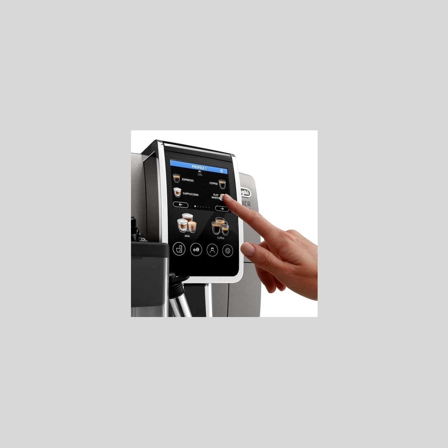 Delonghi Dinamica Plus ECAM380.95.TB Fully-automatic espresso, cappuccino machine / ECAM380.95.TB