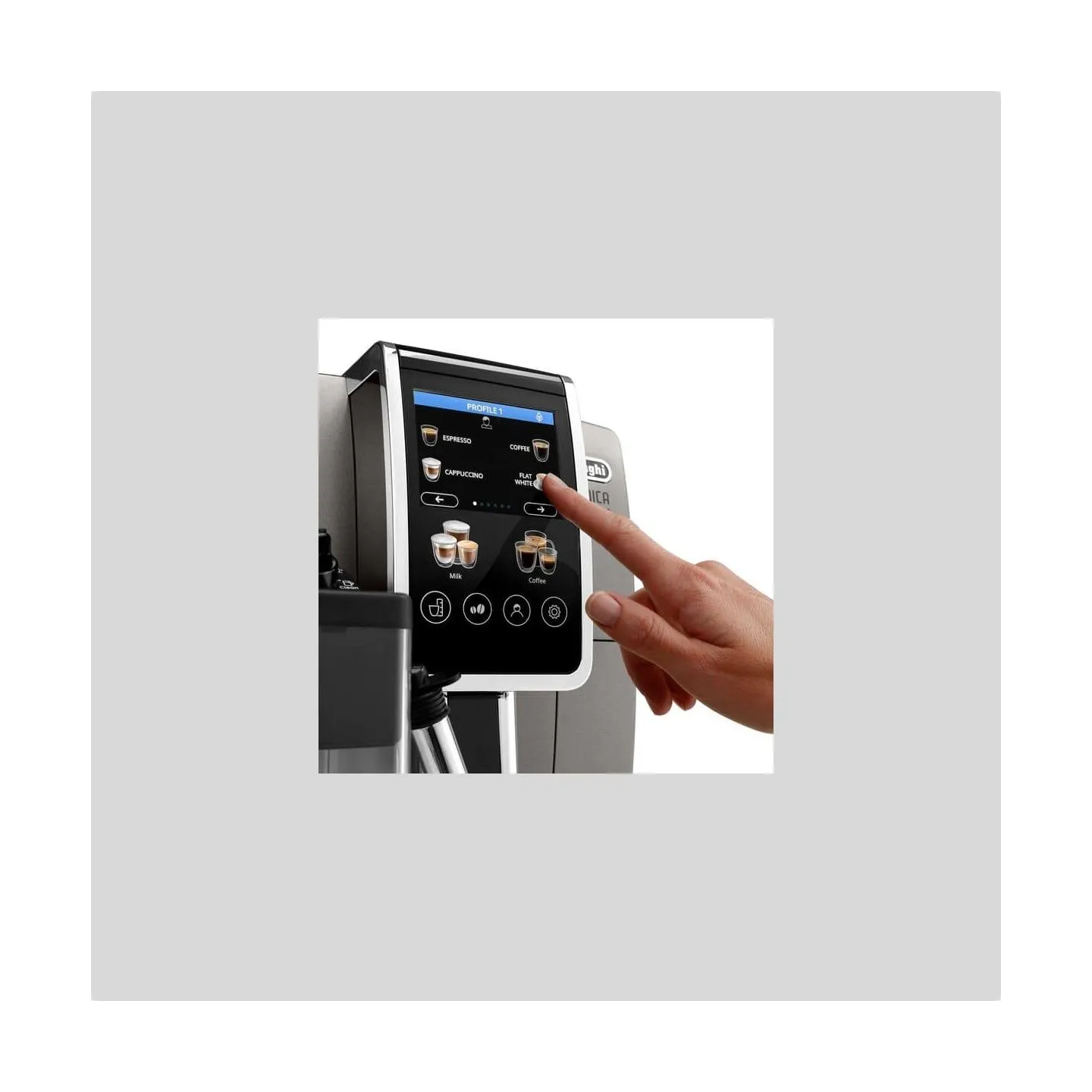 Delonghi Dinamica Plus ECAM380.95.TB Fully-automatic espresso, cappuccino machine / ECAM380.95.TB