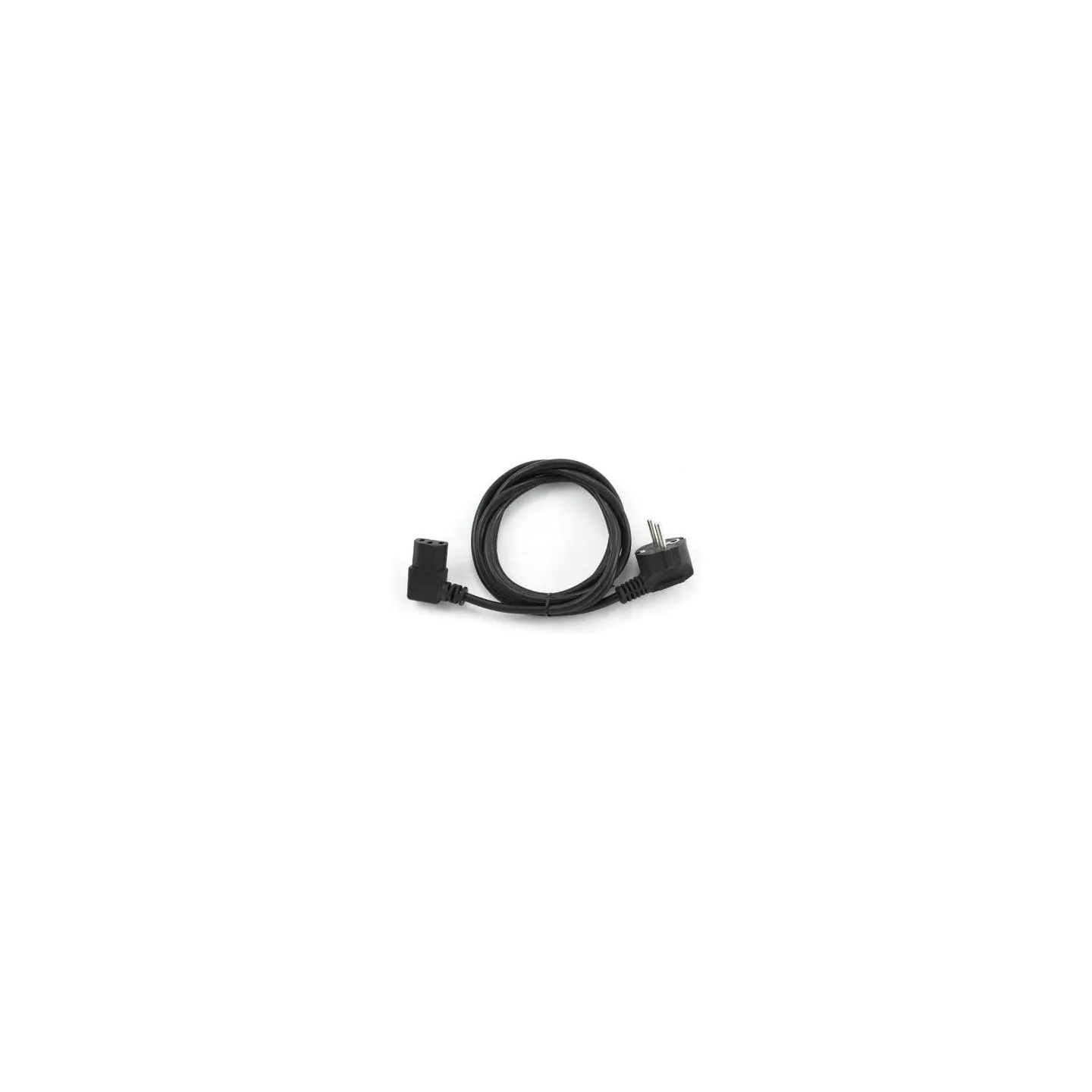 Gembird CABLE POWER ANGLED C13 1.8M/PC-186A-075-1.8M GEMBIRD