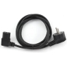 Gembird CABLE POWER ANGLED C13 1.8M/PC-186A-075-1.8M GEMBIRD
