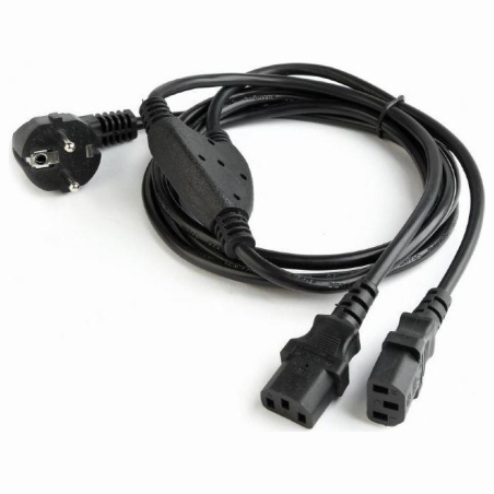 Gembird CABLE POWER SPLITTER VDE 2M/PC-186-ML6 GEMBIRD