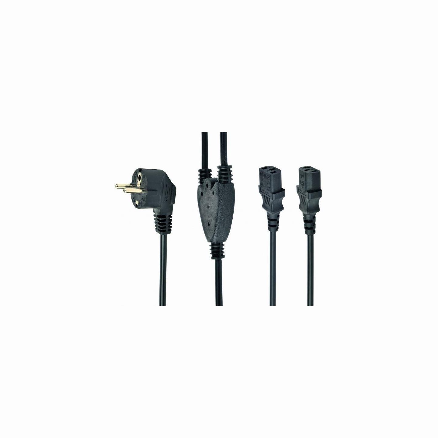 Gembird CABLE POWER SPLITTER VDE 2M/PC-186-ML6 GEMBIRD