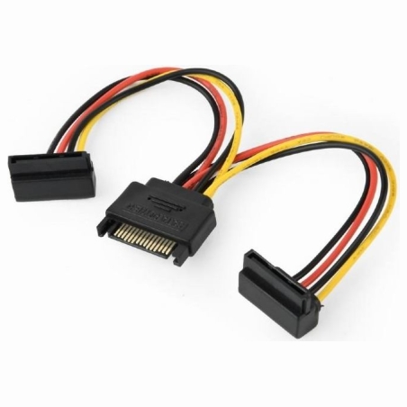 Gembird CABLE POWER SPLITTER SATA/0.15M CC-SATAM2F-02 GEMBIRD