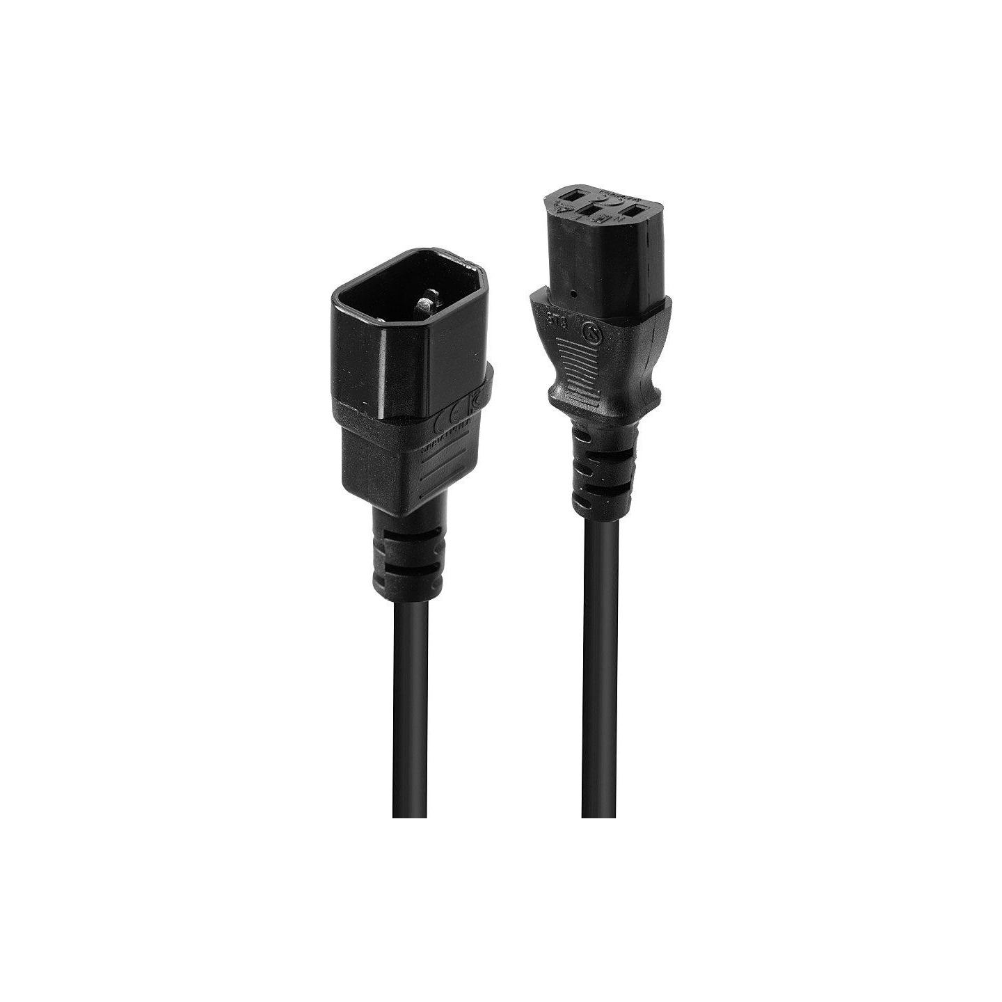 Lindy CABLE POWER EXTENSION/C14 TO C13 1M 30321 LINDY
