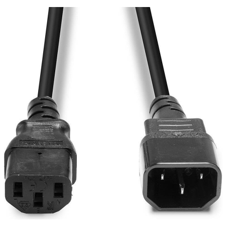 Lindy CABLE POWER EXTENSION/C14 TO C13 1M 30321 LINDY
