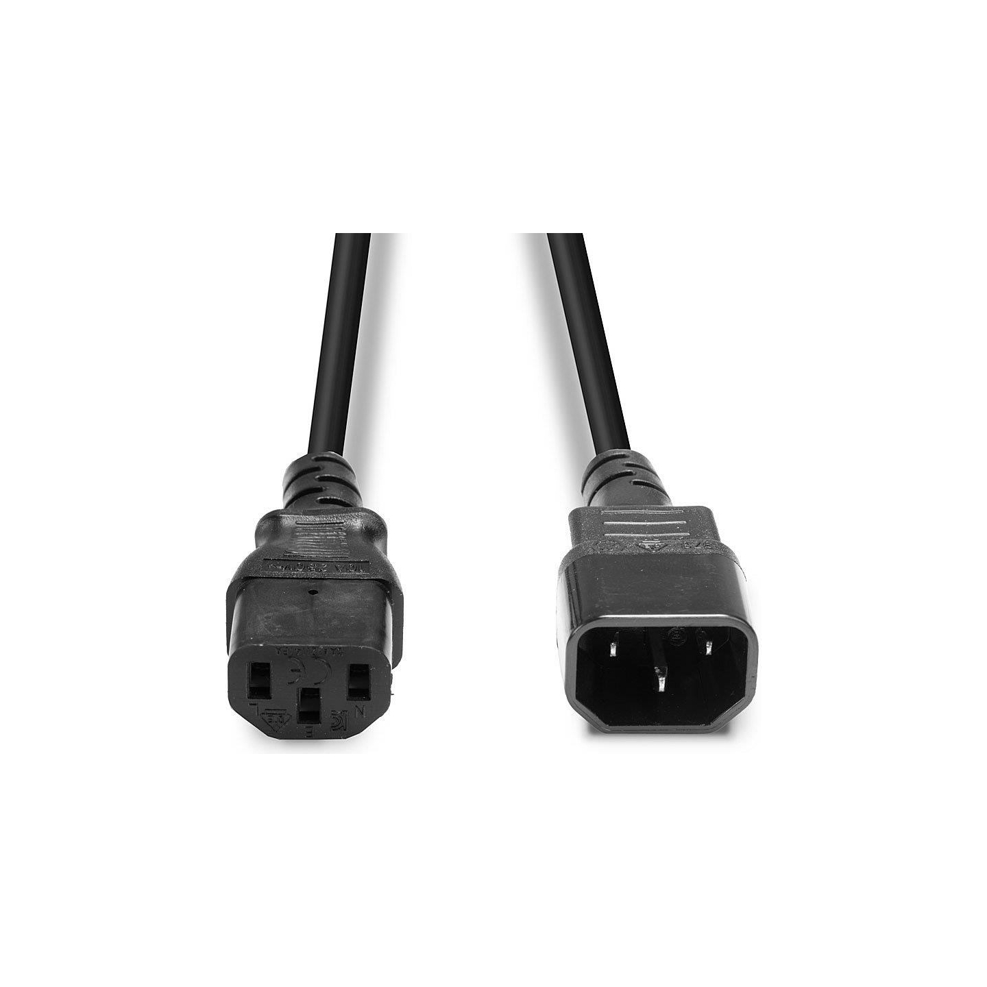Lindy CABLE POWER EXTENSION/C14 TO C13 1M 30321 LINDY