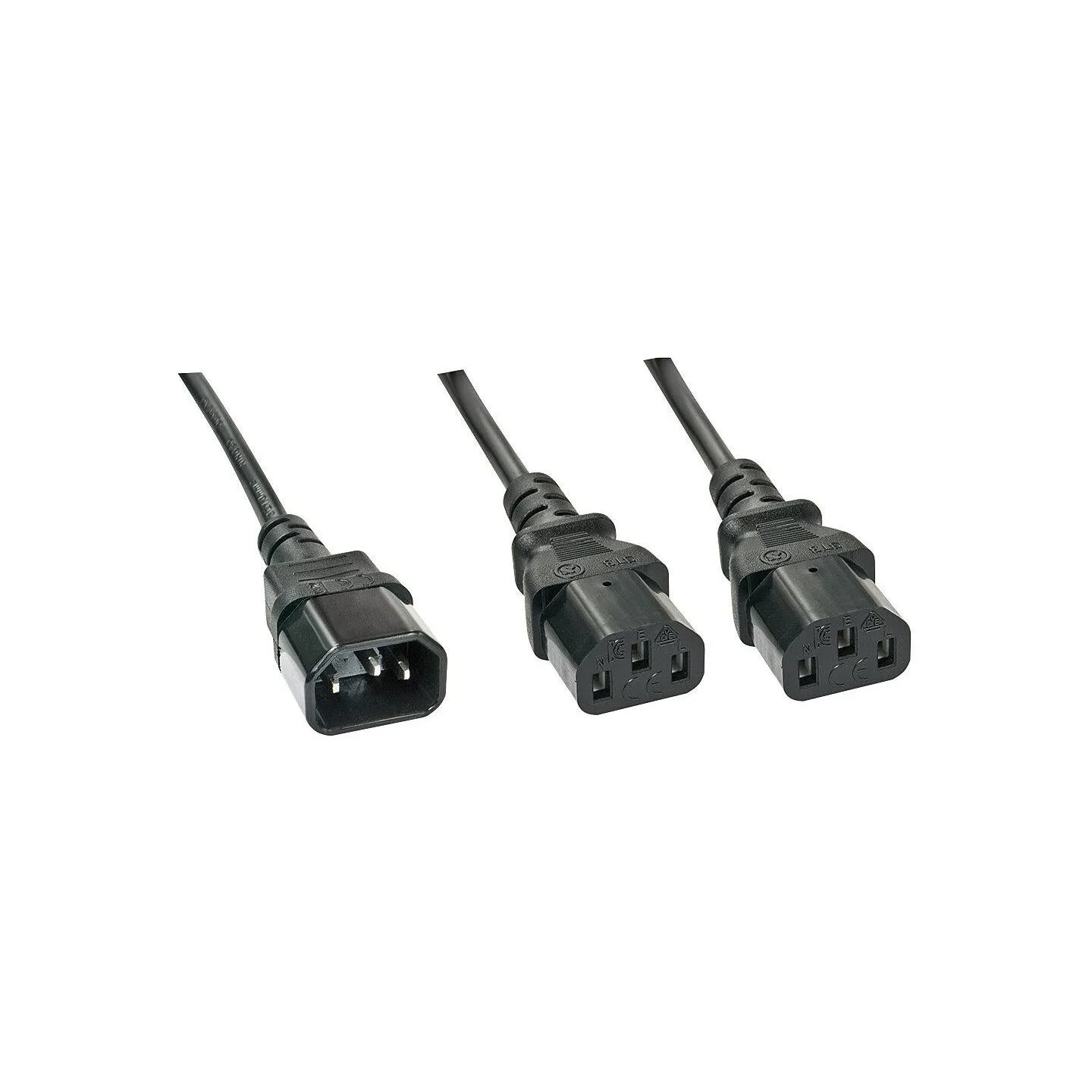 Lindy CABLE POWER C14 TO 2 X C13/1M 30363 LINDY