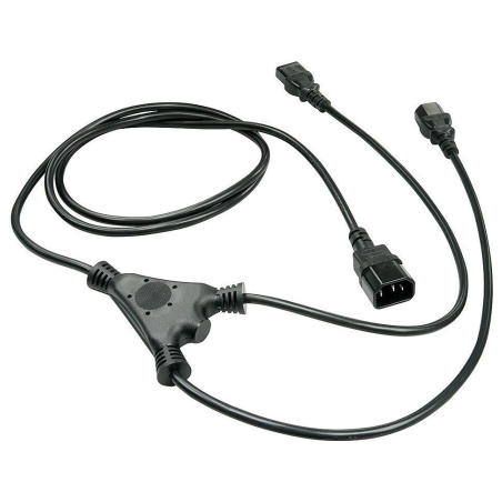 Lindy CABLE POWER C14 TO 2 X C13/1M 30363 LINDY