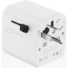 Gembird EU to Universal travel power adapter, 12W | TPA-EU2A12-01-W | 5 V