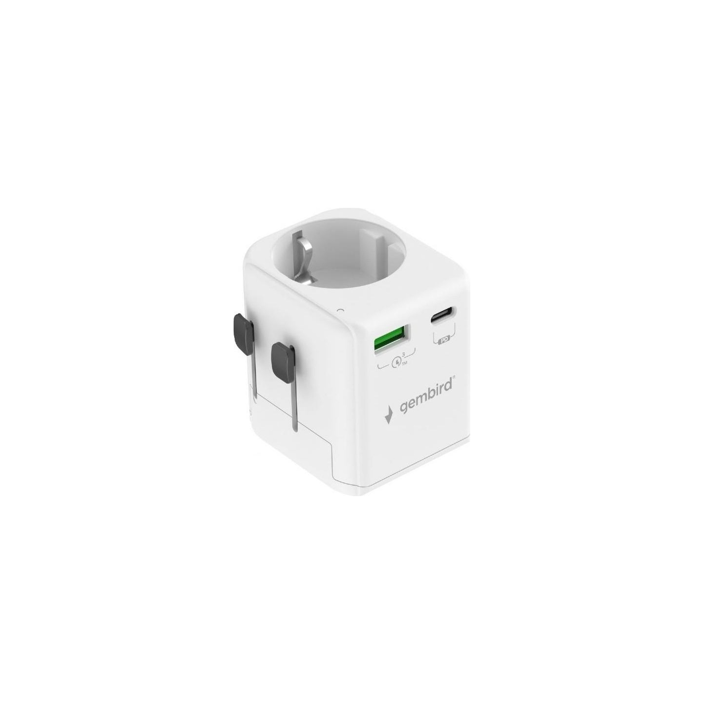 Gembird universal travel power adapter