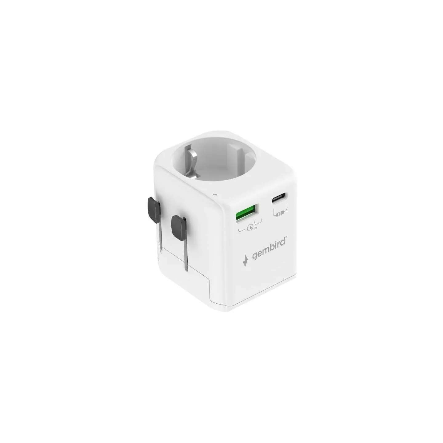 Gembird universal travel power adapter