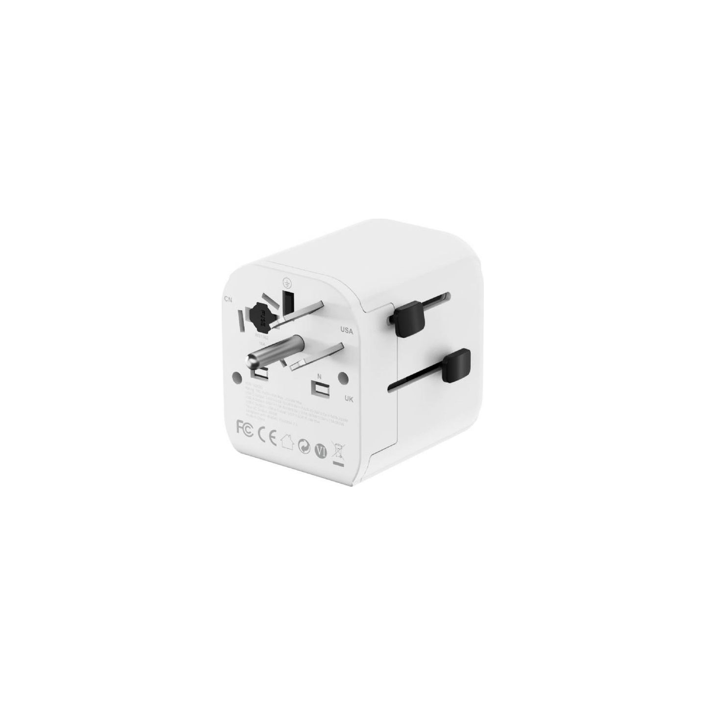 Gembird universal travel power adapter