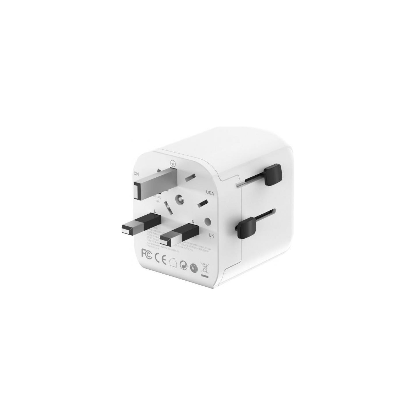 Gembird universal travel power adapter