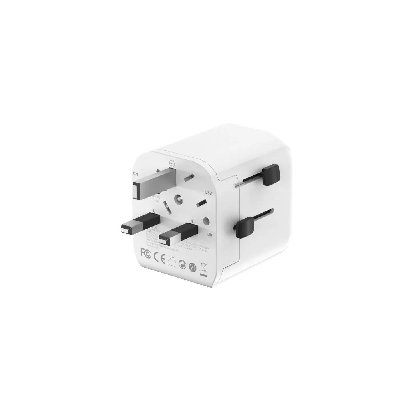 Gembird universal travel power adapter