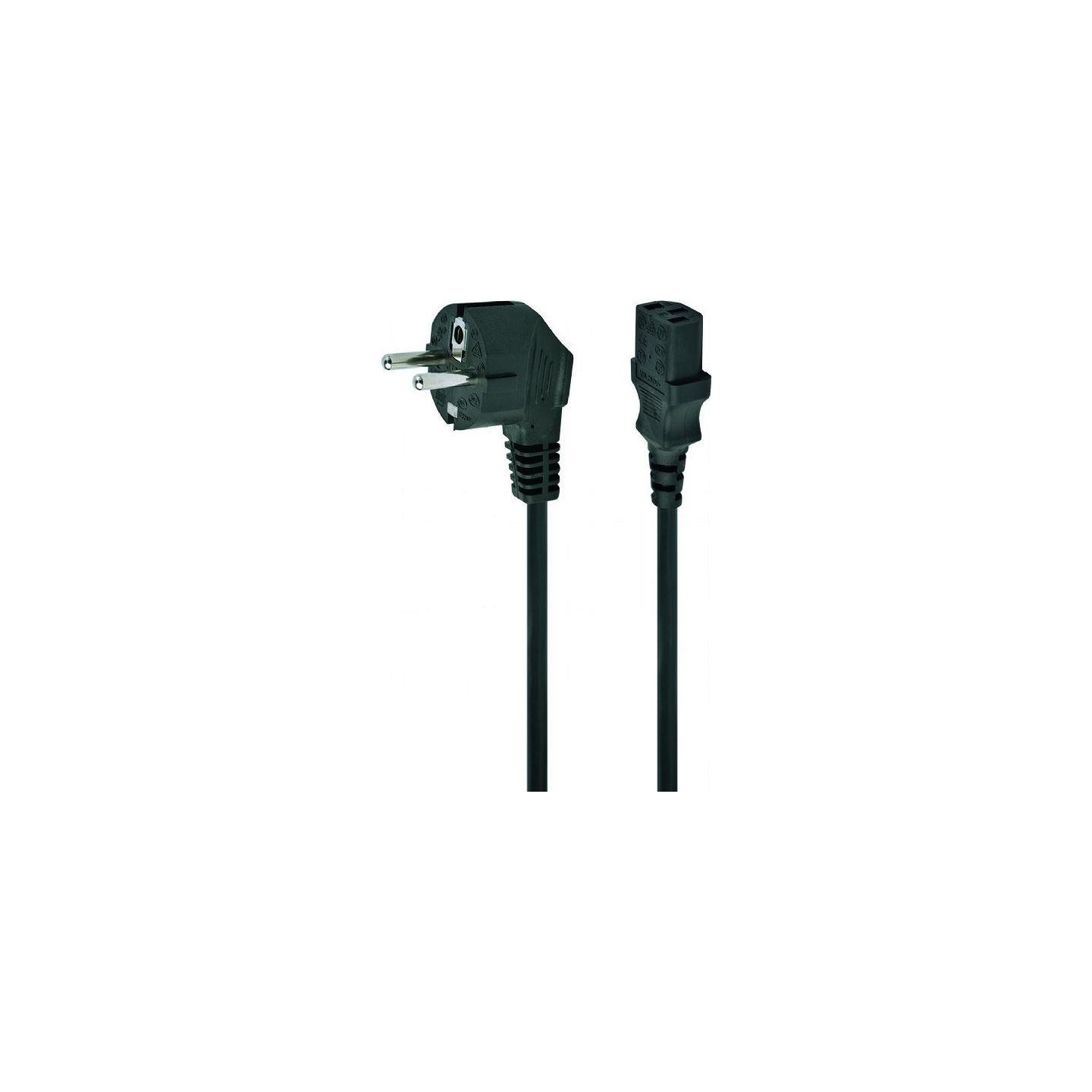 Gembird CABLE POWER EU 1M 6A/PC-186-1M GEMBIRD