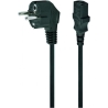 Gembird CABLE POWER EU 1M 6A/PC-186-1M GEMBIRD