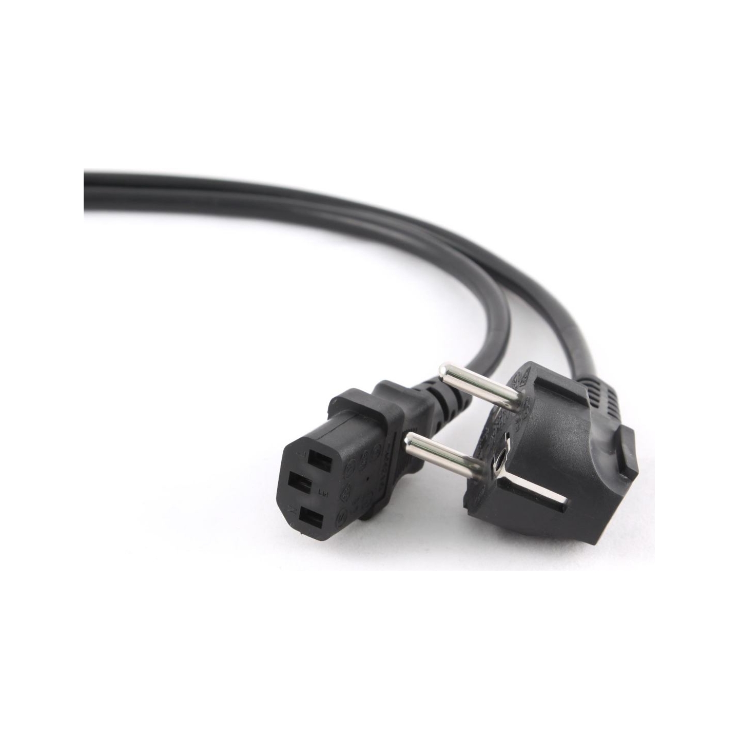 Gembird CABLE POWER EU 1M 6A/PC-186-1M GEMBIRD