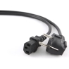 Gembird CABLE POWER EU 1M 6A/PC-186-1M GEMBIRD