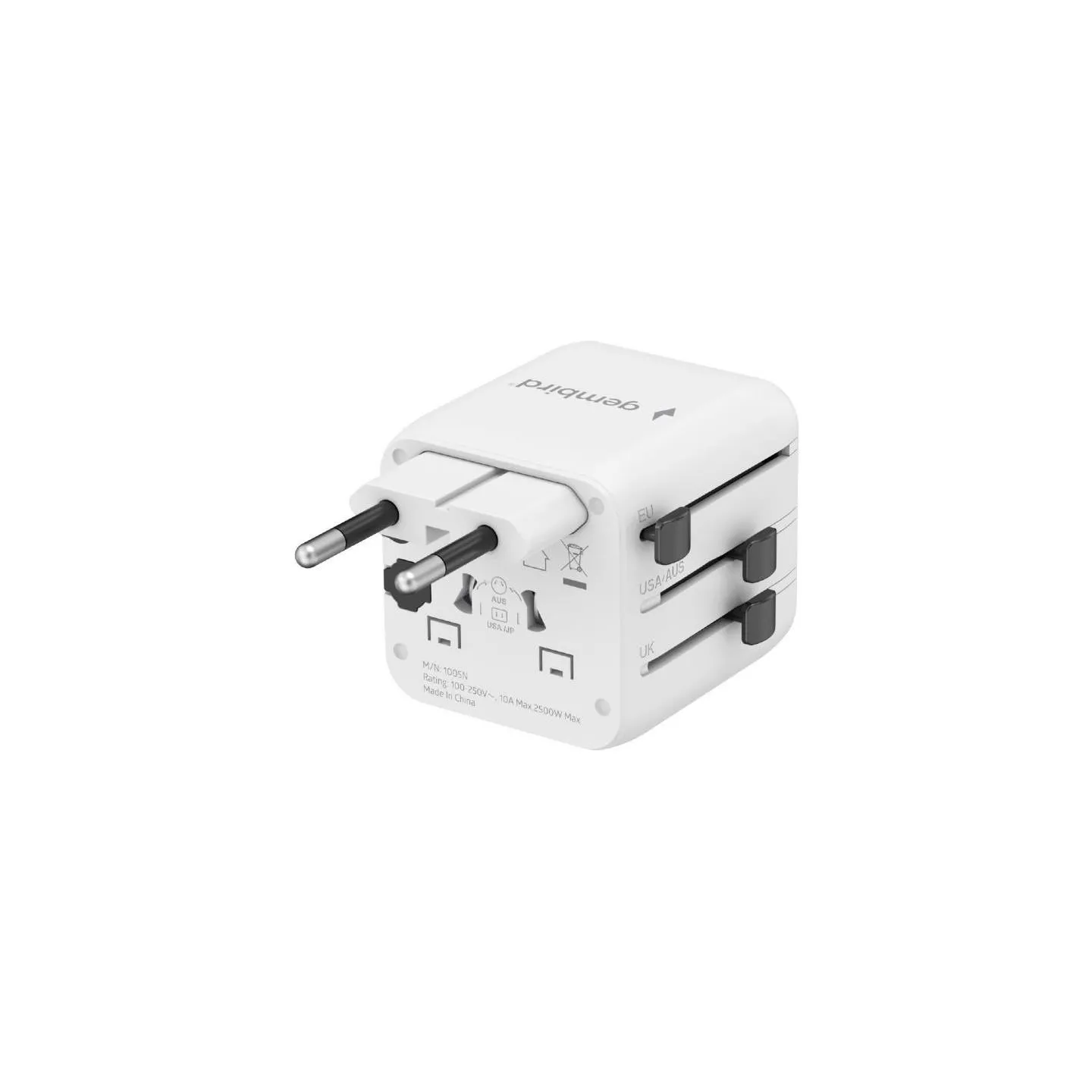 Gembird Universal travel power adapter