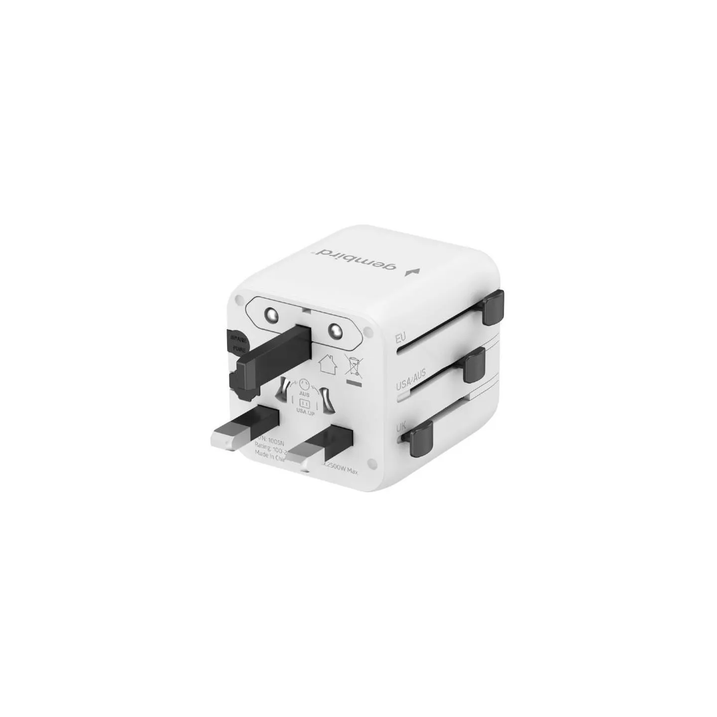 Gembird Universal travel power adapter