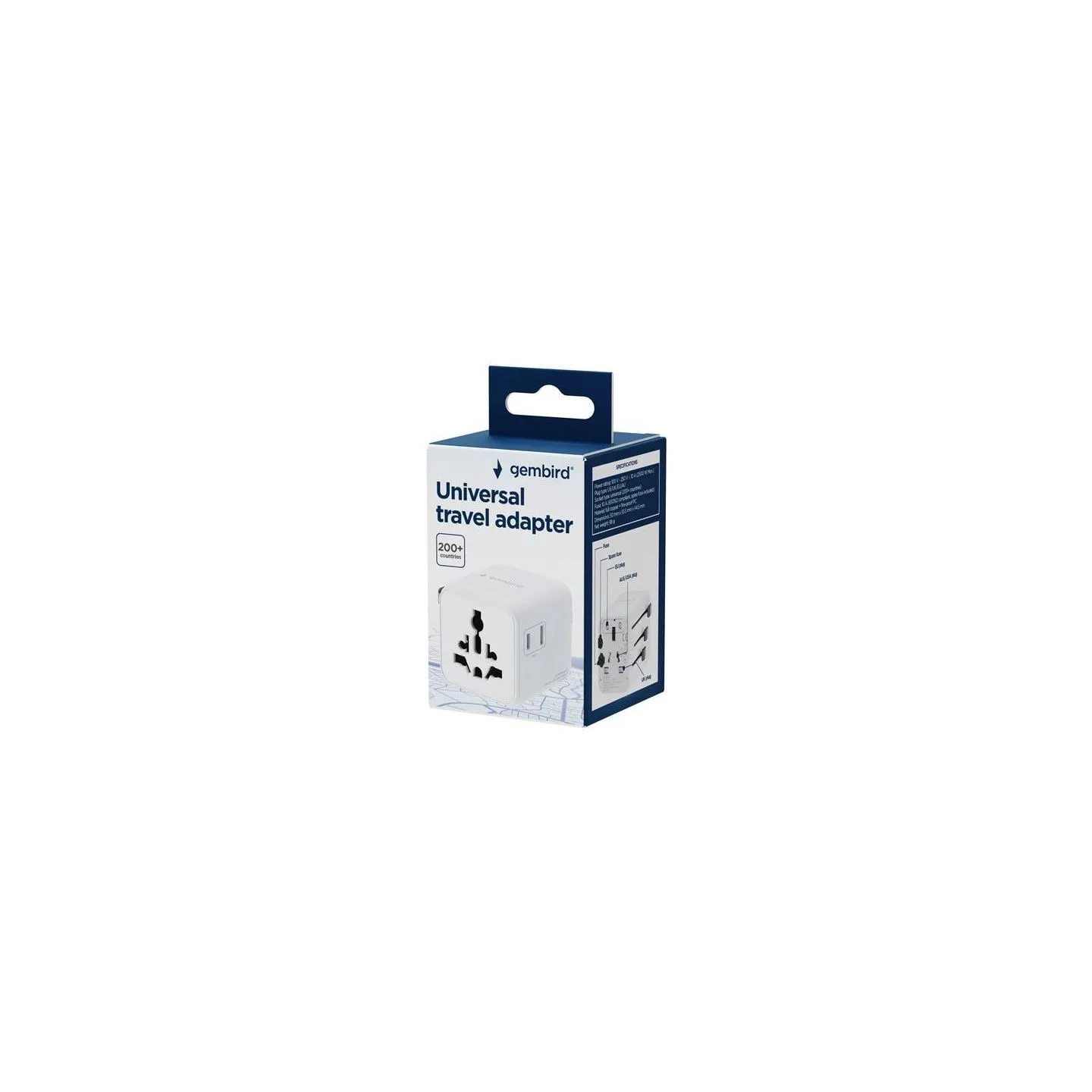 Gembird Universal travel power adapter
