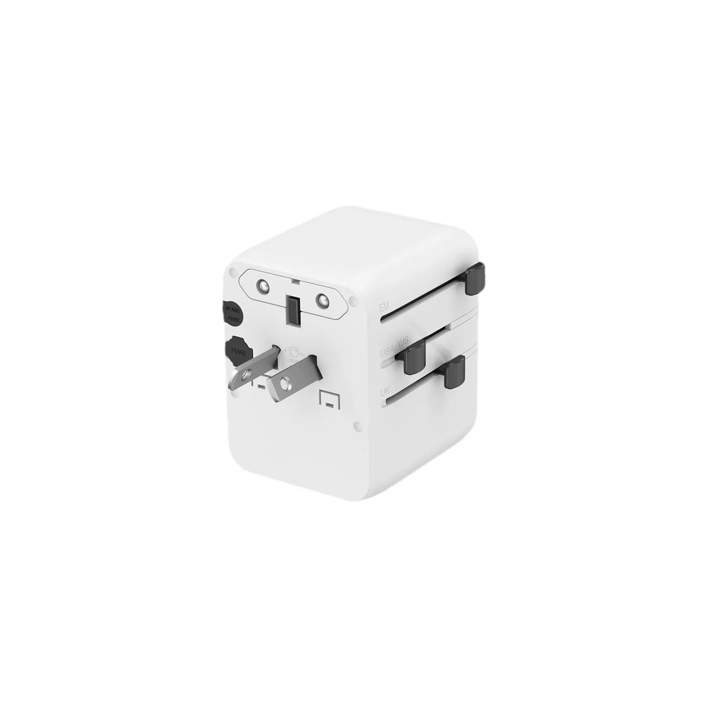 Gembird Universal travel power adapter cube 20W
