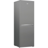 Beko Refrigerator RCSA240K40SN, Energy class E, Height 153cm, Inox / RCSA240K40SN
