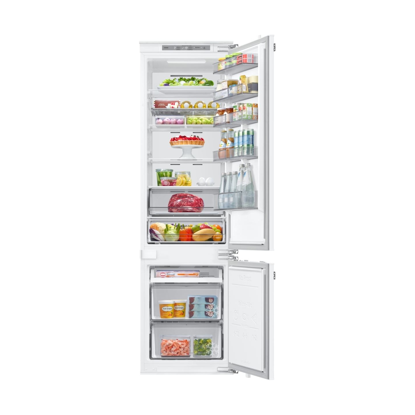 Samsung Built-in Refrigerator BRB70F30AEF0EO, height 193.5 cm, 298l, no frost / BRB70F30AEF0EO
