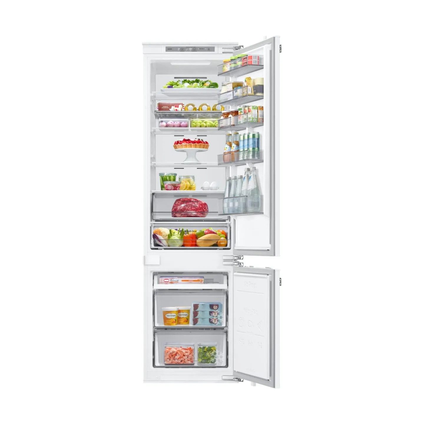 Samsung Built-in Refrigerator BRB70F30AEF0EO, height 193.5 cm, 298l, no frost / BRB70F30AEF0EO