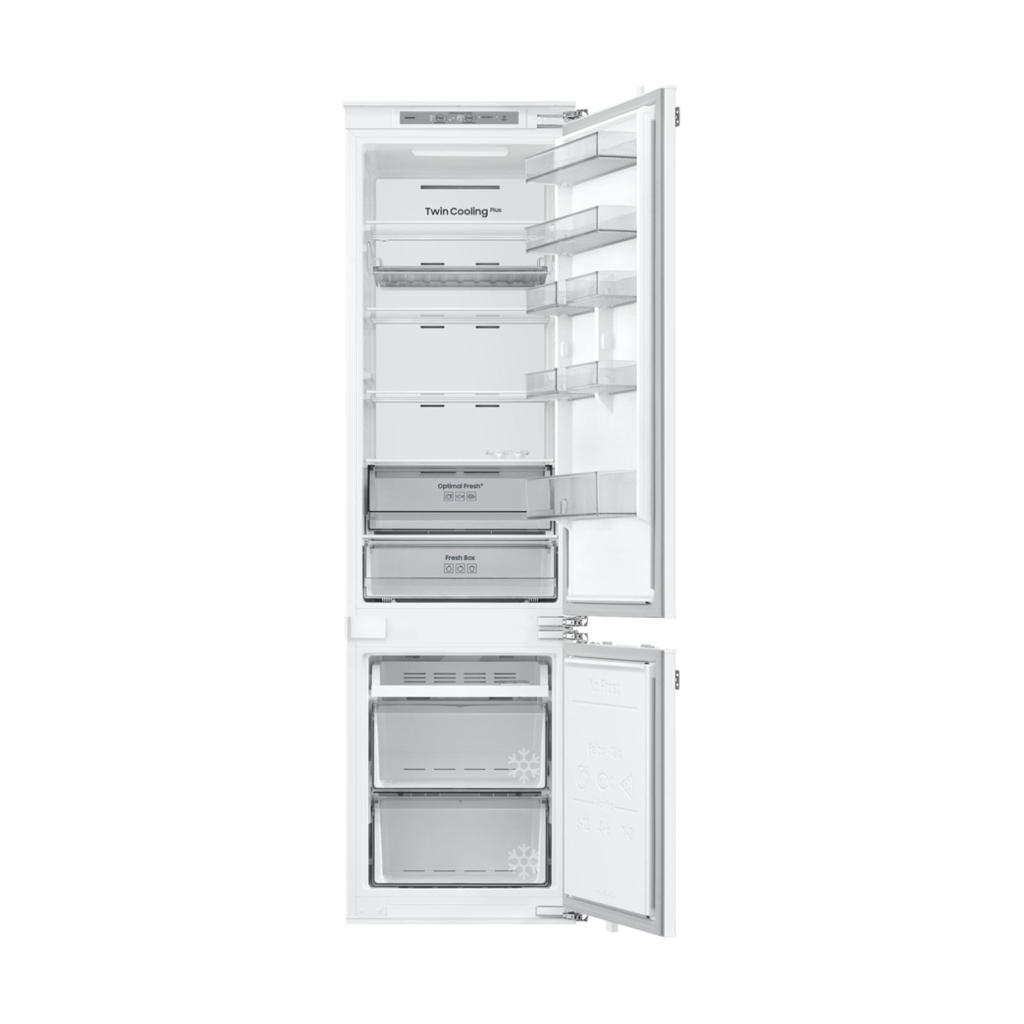 Samsung Built-in Refrigerator BRB70F30AEF0EO, height 193.5 cm, 298l, no frost / BRB70F30AEF0EO