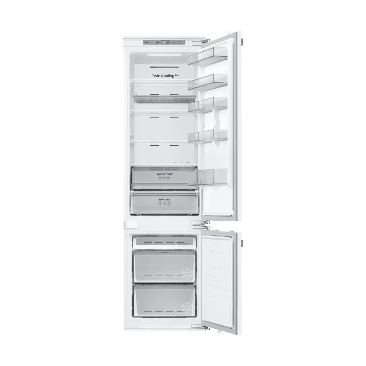 Samsung Built-in Refrigerator BRB70F30AEF0EO, height 193.5 cm, 298l, no frost / BRB70F30AEF0EO