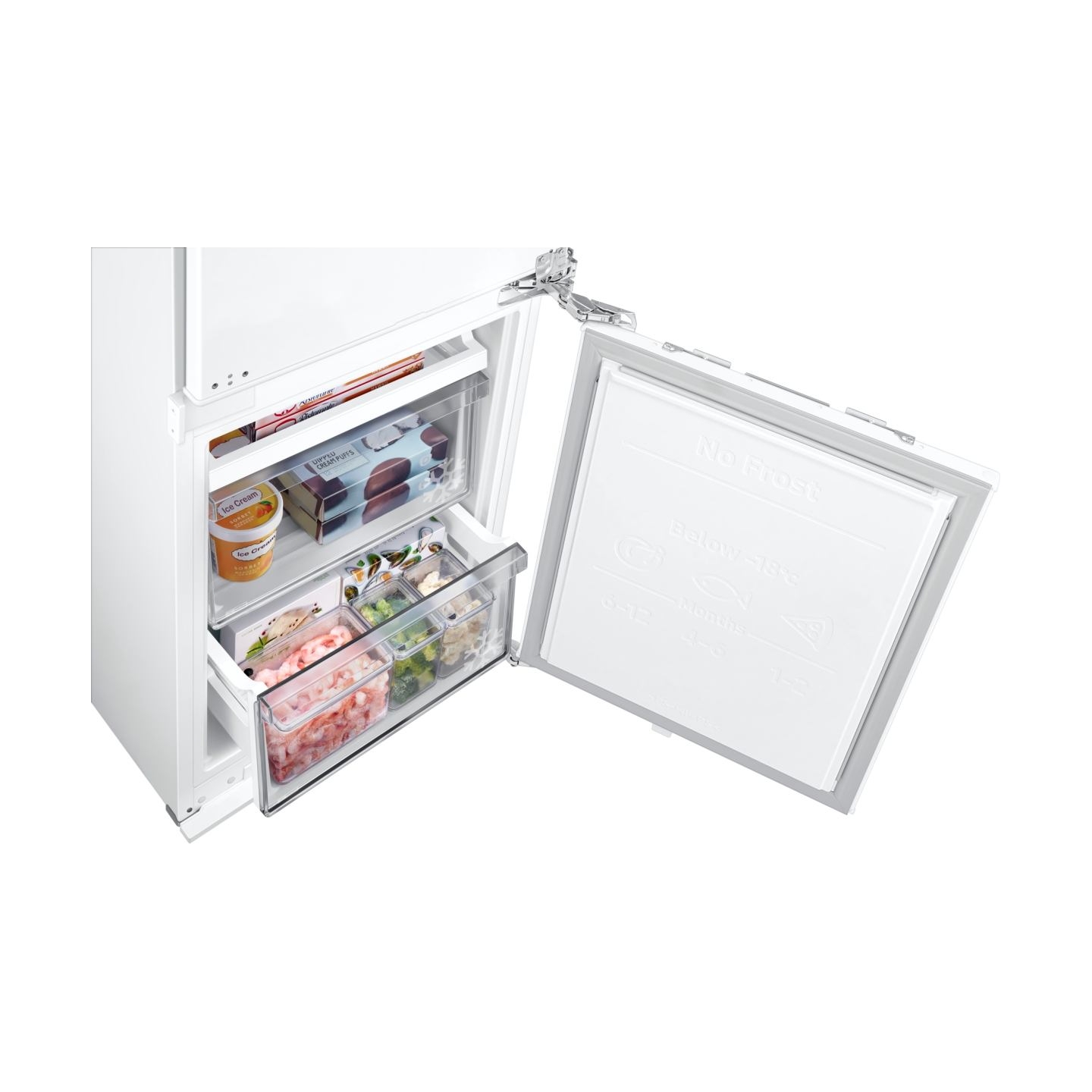 Samsung Built-in Refrigerator BRB70F30AEF0EO, height 193.5 cm, 298l, no frost / BRB70F30AEF0EO