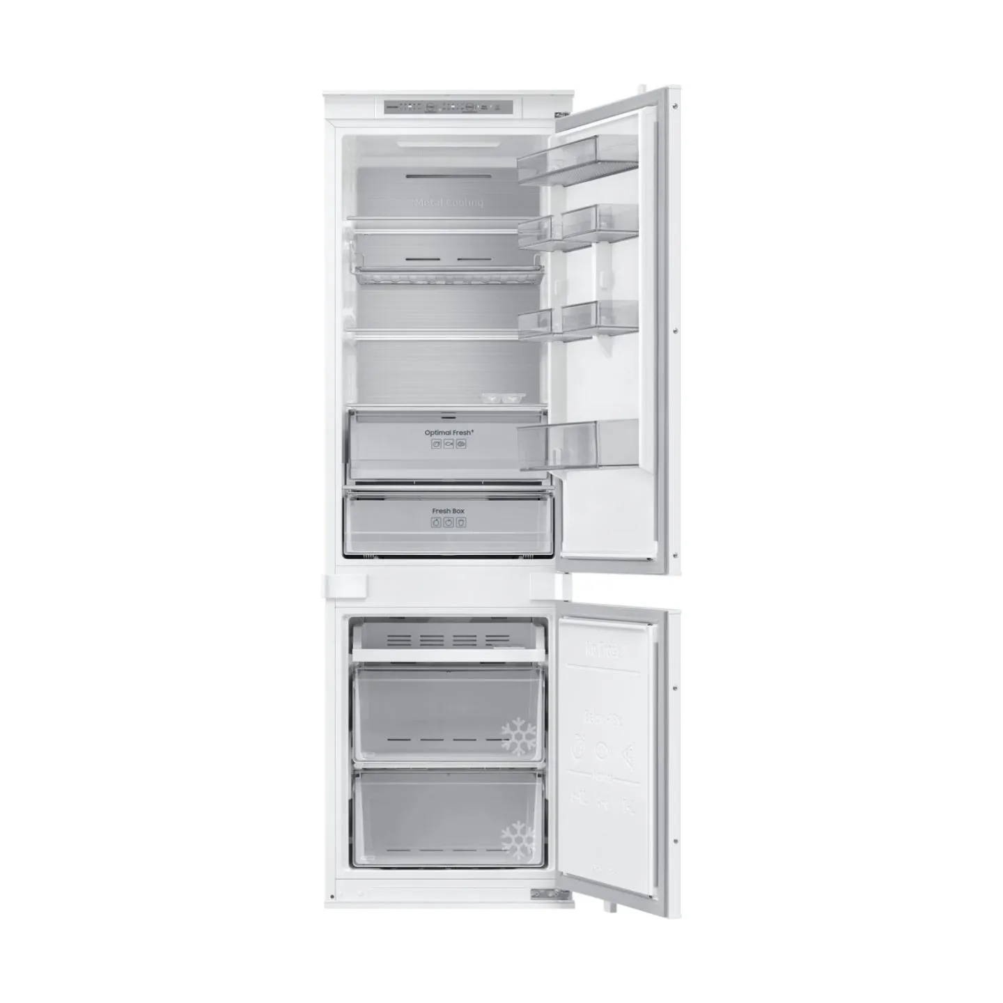 Samsung Built-in Refrigerator BRB80F26CES0EO, height 177.5 cm, 267l, no frost / BRB80F26CES0EO