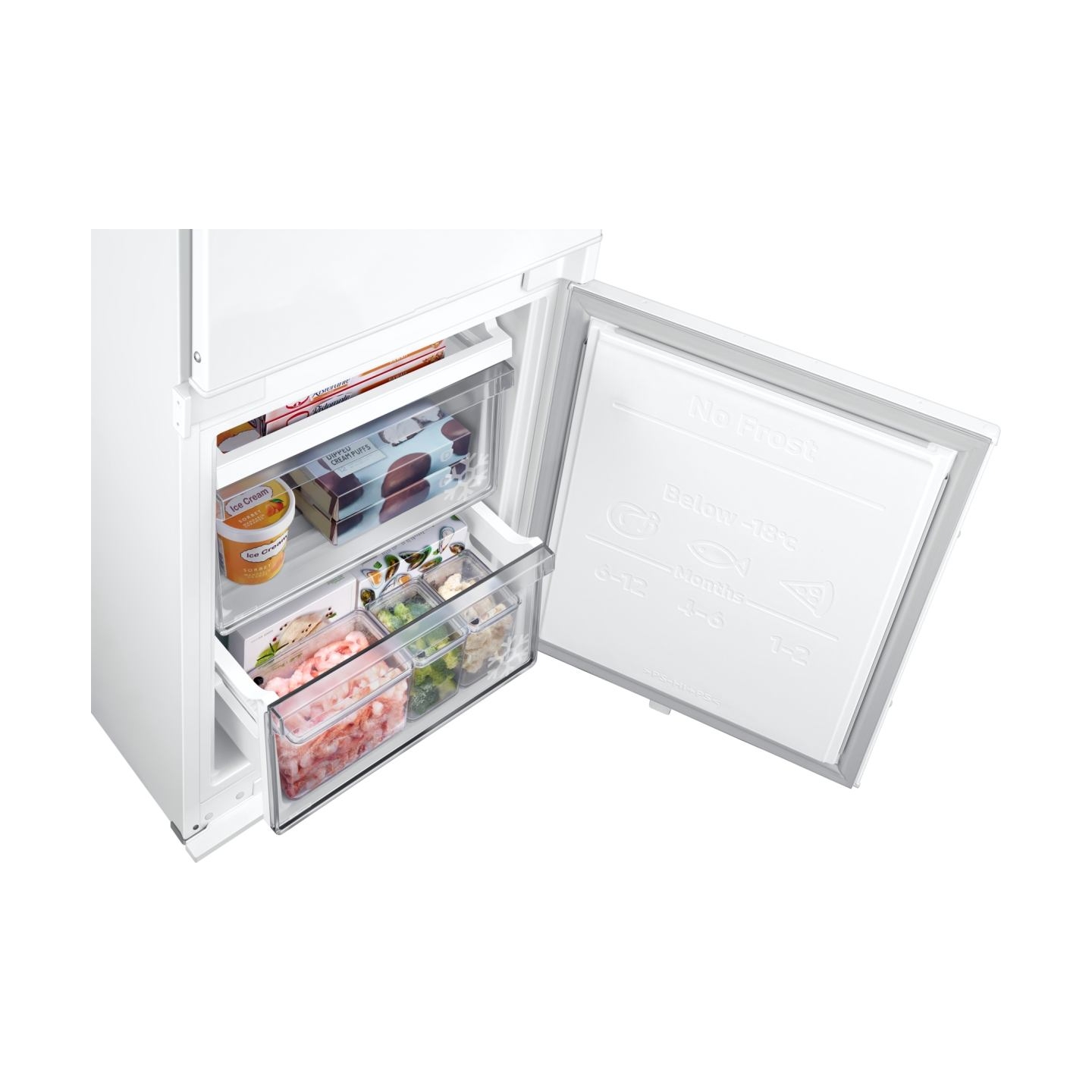 Samsung Built-in Refrigerator BRB80F26CES0EO, height 177.5 cm, 267l, no frost / BRB80F26CES0EO