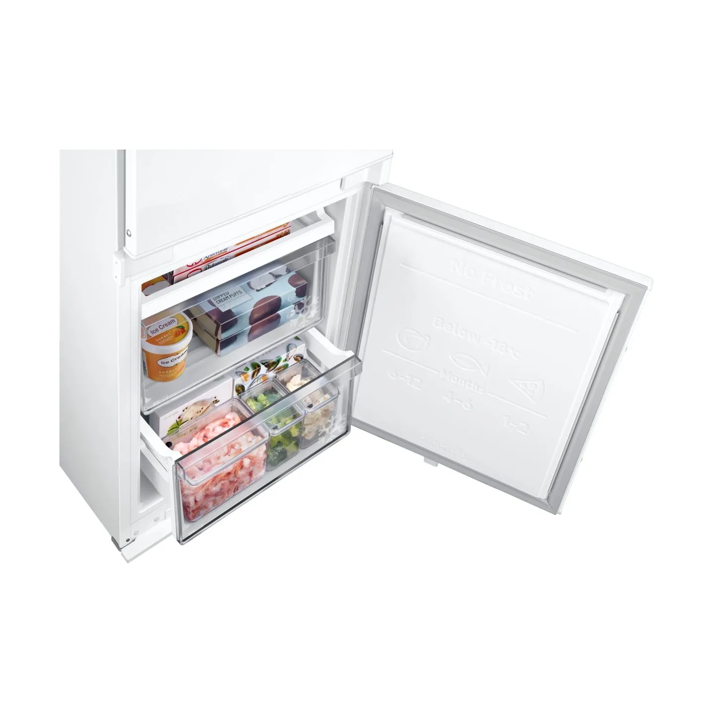 Samsung Built-in Refrigerator BRB80F26CES0EO, height 177.5 cm, 267l, no frost / BRB80F26CES0EO