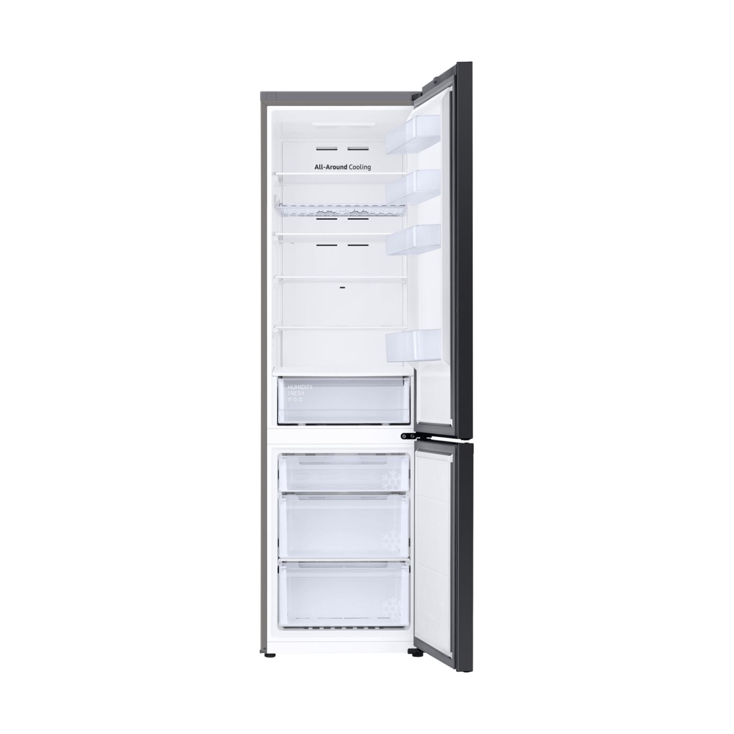 Samsung Refrigerator RB38C6B2E22/EF, height 203cm, 390l, Energy class E, freezer 114l, fridge 276l / RB38C6B2E22/EF