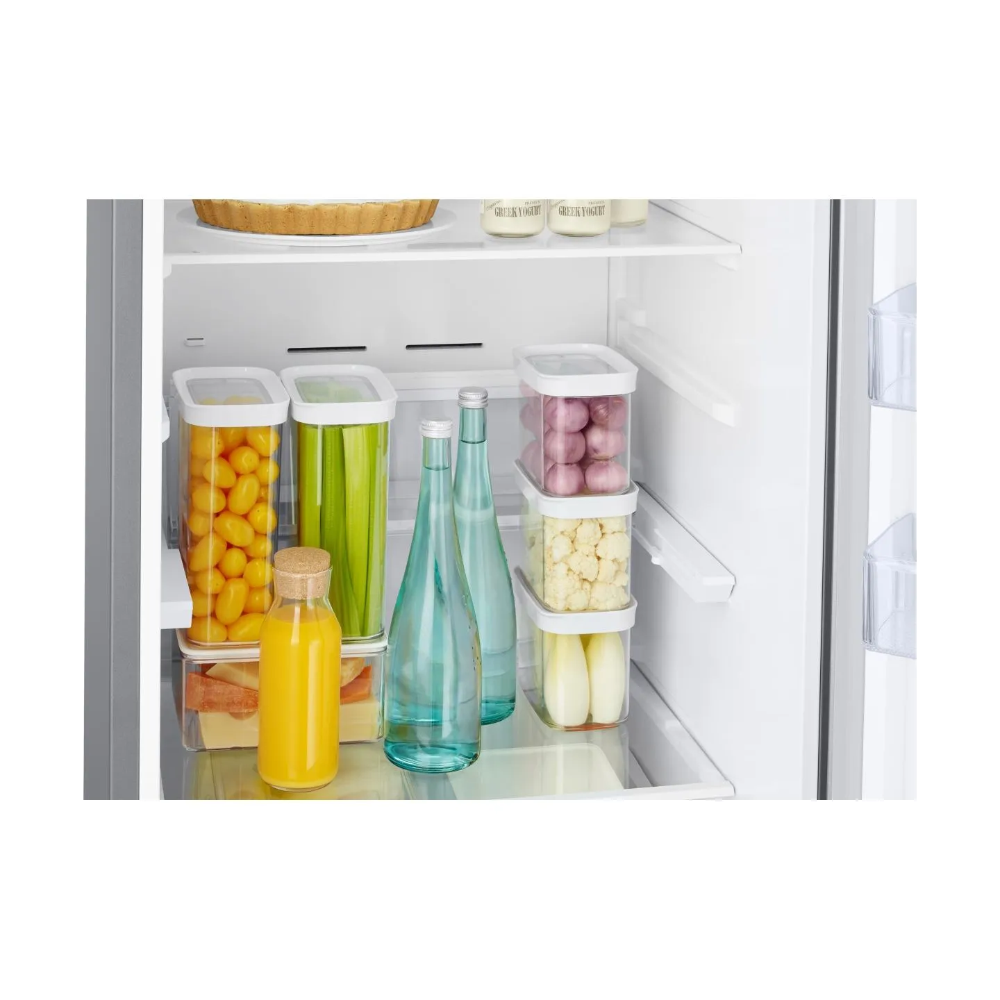 Samsung Refrigerator RB38C671DSA/EF, height 203cm, 390l, Energy class D, freezer 114l, fridge 276l / RB38C671DSA/EF
