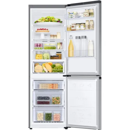 Samsung Refrigerator RB34C600ESA/EF, height185.3cm, 344l, Energy class E, freezer 114l, fridge 230l / RB34C600ESA/EF