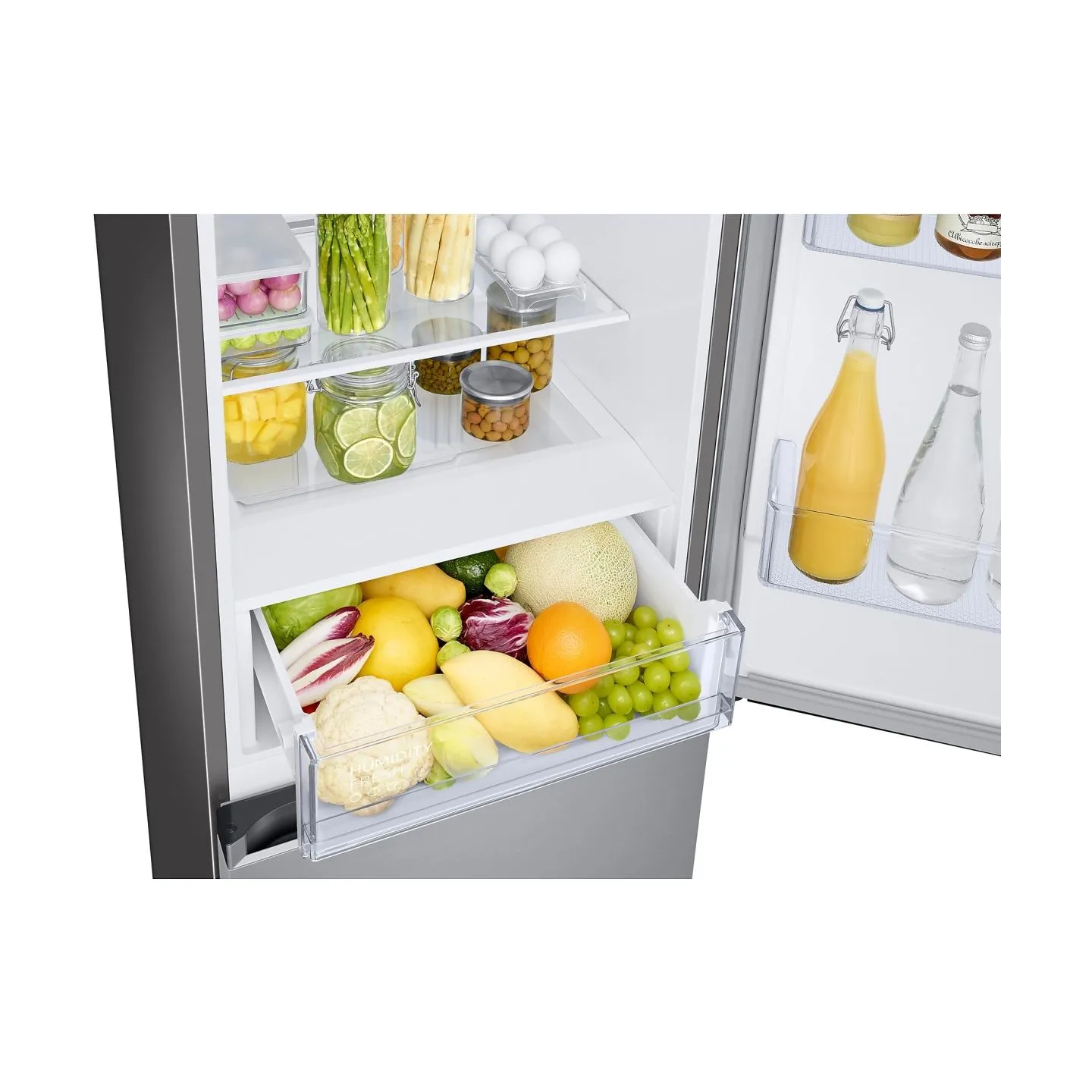 Samsung Refrigerator RB34C600ESA/EF, height185.3cm, 344l, Energy class E, freezer 114l, fridge 230l / RB34C600ESA/EF