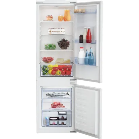 Beko Built-in Refrigerator BCSA285K4SN, Height 177.5 cm, Energy class E, Inverter motor / BCSA285K4SN