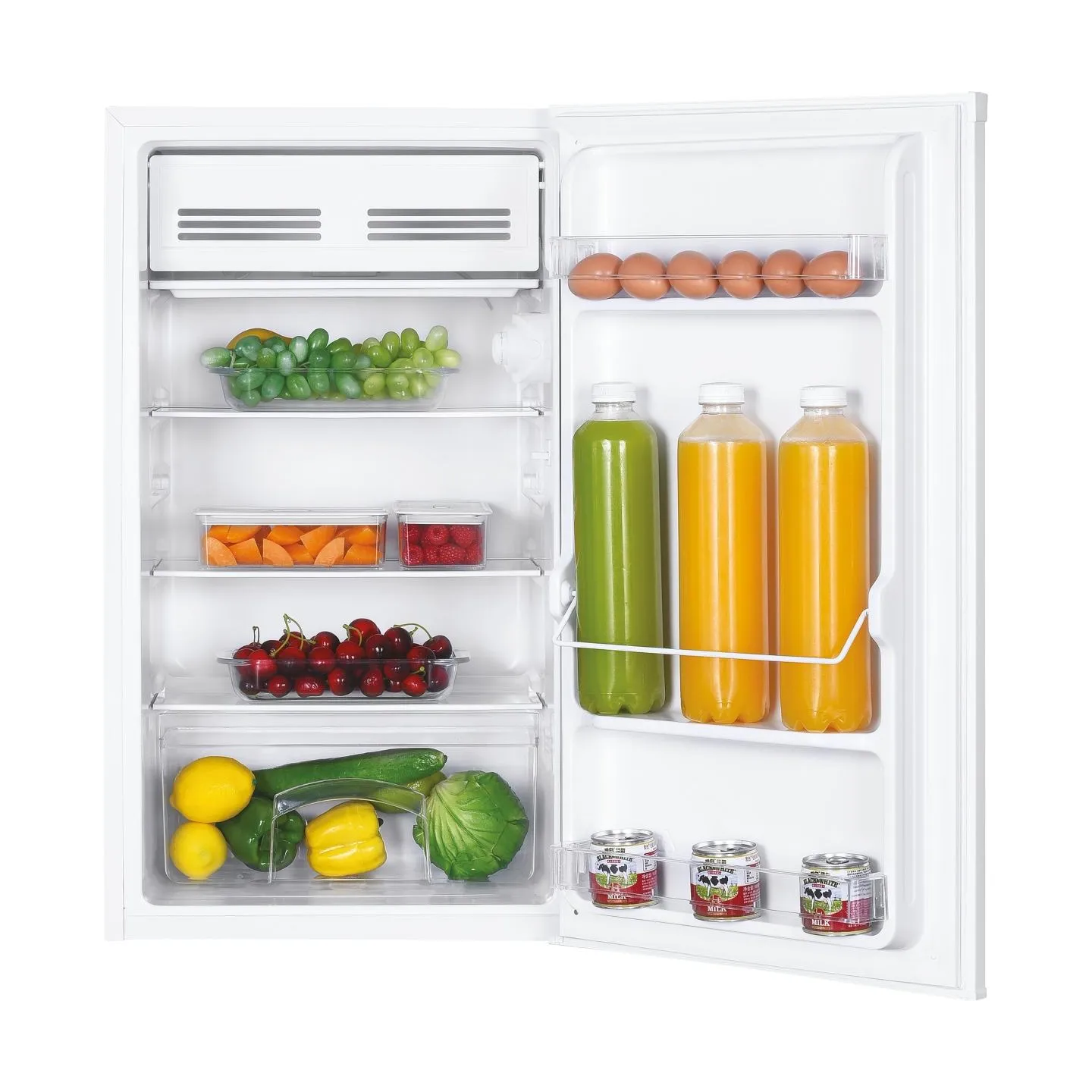 Candy refrigerator COHS38E36W, Energy class E, Height 85 cm, 90 L, White/Damaged package / COHS38E36W?/PACKAGE