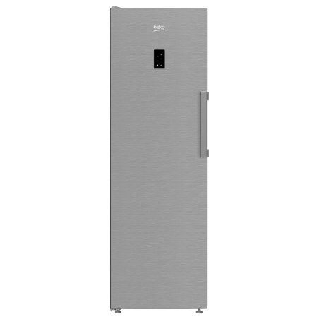 Beko Upright Freezer B3RMFNE314XB, Energy class E, 186.5 cm, 286L, Inox color / B3RMFNE314XB