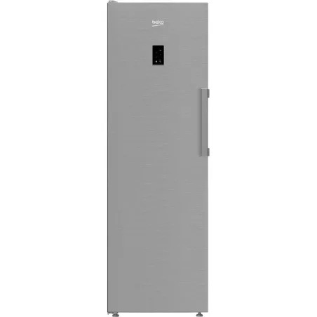 Beko Upright Freezer B3RMFNE314XB, Energy class E, 186.5 cm, 286L, Inox color / B3RMFNE314XB
