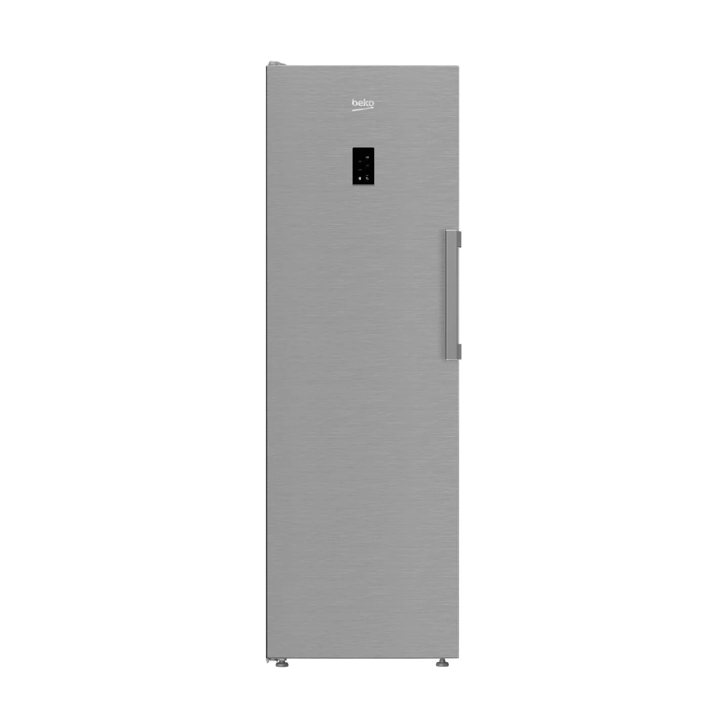 Beko Upright Freezer B3RMFNE314XB, Energy class E, 186.5 cm, 286L, Inox color / B3RMFNE314XB