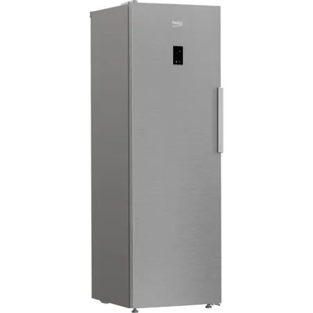 Beko Upright Freezer B3RMFNE314XB, Energy class E, 186.5 cm, 286L, Inox color / B3RMFNE314XB