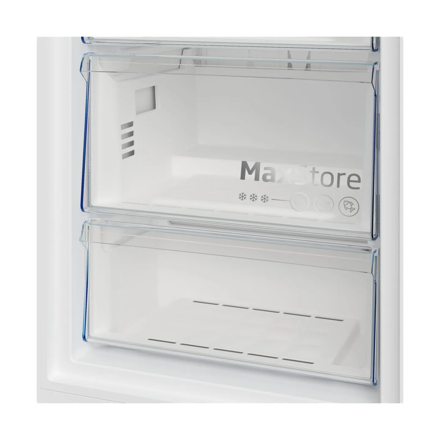 Beko Upright Freezer B3RMFNE314XB, Energy class E, 186.5 cm, 286L, Inox color / B3RMFNE314XB