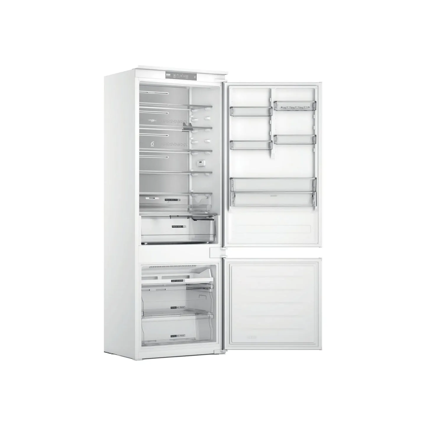 Whirlpool   Built-In Refrigerator WH SP70 T121, Width 69 cm, Height 193,5 cm, Energy class E, No frost / WHSP70T121